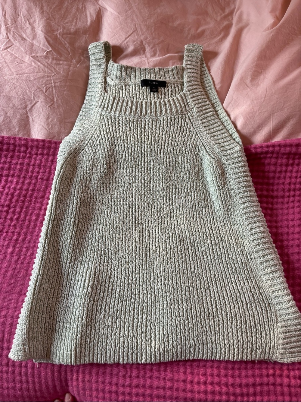 J. Crew Crochet Tank